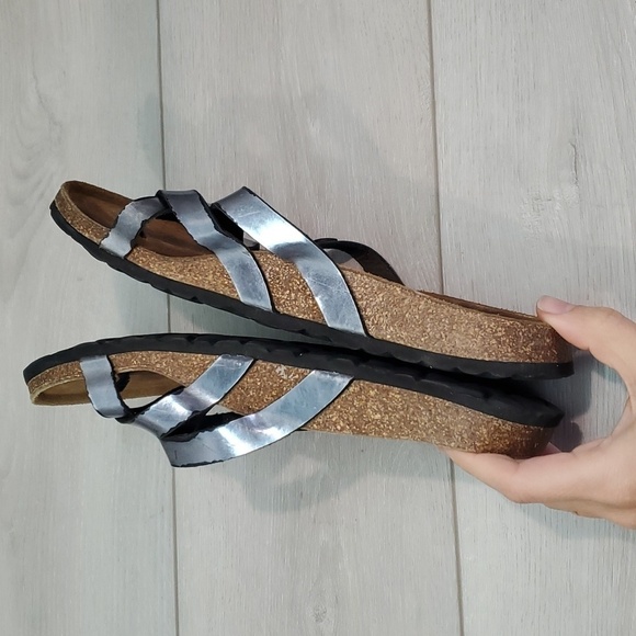 Birkenstock Betula Womens Comfort Loop Toe Sandals Flats shoes sz 40/9 - Picture 7 of 12